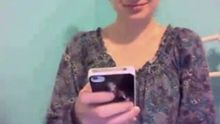 Webcam Girl Getting Naked