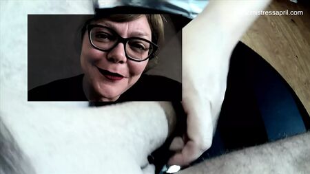 Dominatrix Mistress April, Whimp Castration