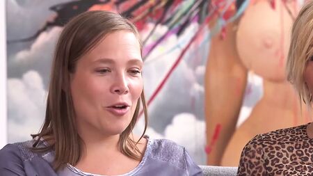 Looking at various types of tits in Danish reality show