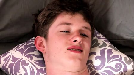 His pervert step-dad takes his cherry bareback