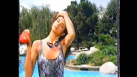 Kirstie Alley Swimsuit and Topless