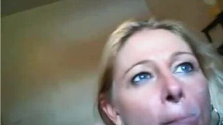 Big Boob MILF sucks a mean cock then takes huge load to