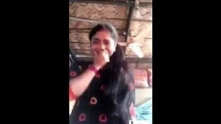 Indian village girl showing her boobs