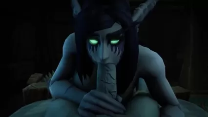 World of Warcraft Undead Bones An Night Elf - XXXi.PORN Video