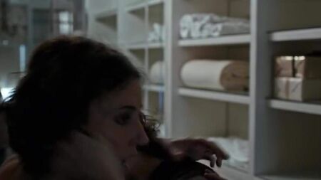 Orla Brady and Rory Fleck Byrne making love