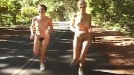 naked running