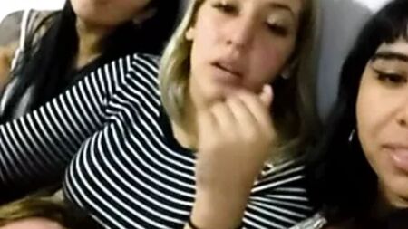 Argentinian girl shows boobs