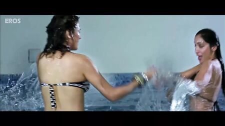 Udita Goswami and Sofia Hayat in Hot Bikini Scene