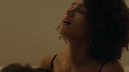 Nathalie Emmanuel & Britt Lower - ''Holly Slept Over''