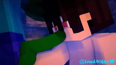 Minecraft porn sex Zombie fucks guy - LewdNkko MINECRAFT JENNY GAY