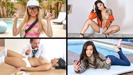 Little Asian Cuties Compilation feat. Ember Snow, Honey Gold, Lulu Chu & Vina Sky