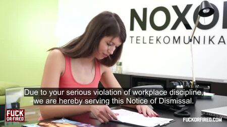 Susan Ayn - FuckOrFired E07 ## anal blowjob all sex czech brunette teen boss office