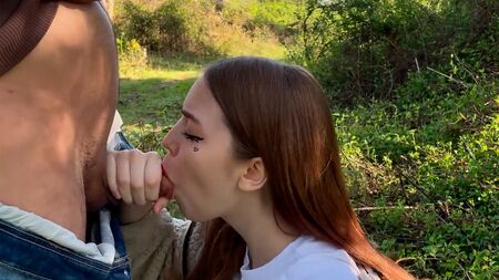 STEPSISTER IS CONSTANTLY SUCKING MY DICK, even IN PUBLIC IN THE PARK!