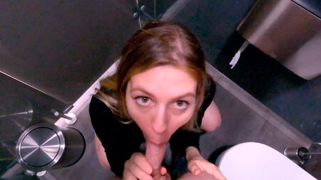 Unlucky Shoplifter Fucked in Mall Toilet