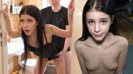 MAKE ME PRETTY - Tiny TIKTOK Babe Rough Fucked Before The Party