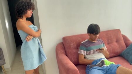 If you don't fuck me I'll tell my stepfathers that you masturbate to my photos