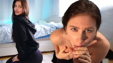 He called her over after training and treated her to some cock