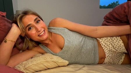 Small boobs, but a nice smile