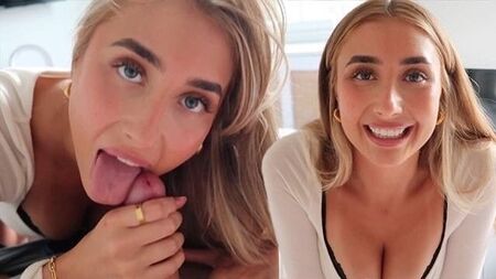 Her mouth needs two cocks instead of one