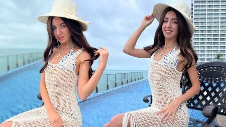 The Latina will seduce even with a look