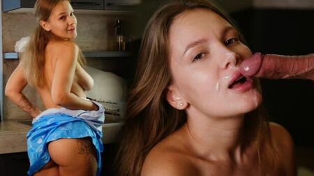 A little bit in the mouth