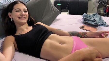 Today she doesn't have a headache