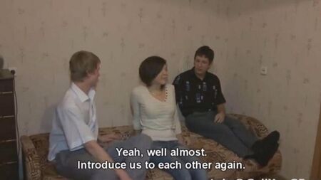 Russian porn - sold a young wife to a friend