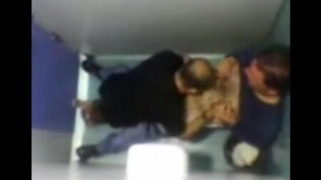 The camera in the toilet spotted how gays suck
