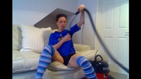 Orgasm with vacuum cleaner or masturbation with vacuum