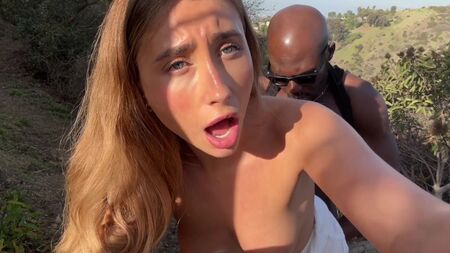 Somewhere in the wild jungle, she found a native's dick