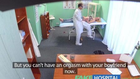 Hidden camera in a gynecologist's office