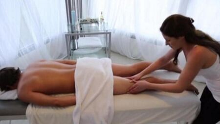 Satisfaction came not only from massage
