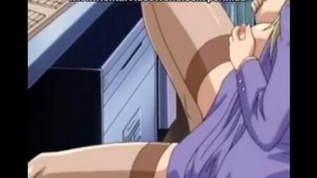 Hentai about peeping for how the girl is self -satisfied