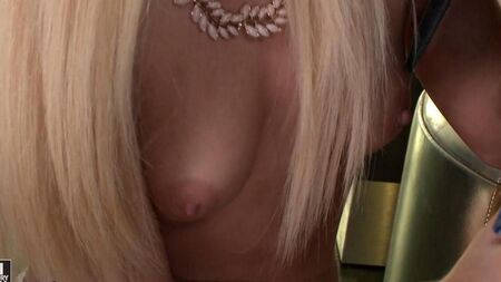 Candee Licious fucks with the owner of the club striptease