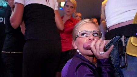 Gangbang in the club