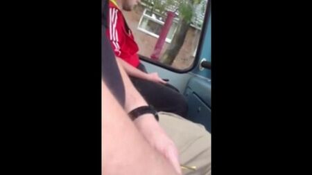 Even on the bus could jerk off his cock