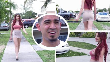 Freckled Redhead PAWG Skyla Novea Helps Out Her Neighbor