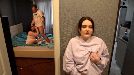 They are fucking there, and my pussy is burning with excitement