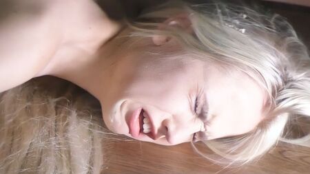 18 Yo Blonde Teen Can Hardly Take It