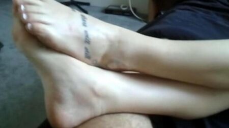 Porn finished on your feet