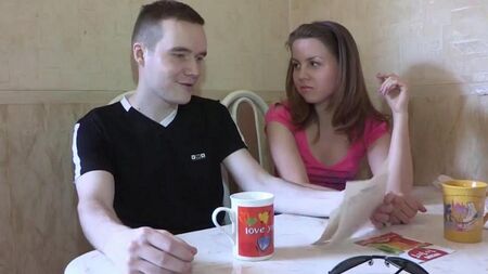 Sucks from the other in front of his boyfriend