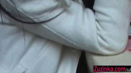 Exhibitionism - lady in the restaurant shows a pussy