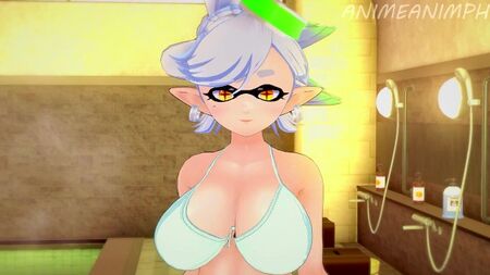 Fucking Marie from Splatoon Until Creampie - Anime Hentai 3d Uncensored