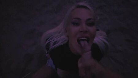 Sandra Bay fucking in the forest