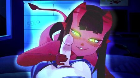 Horny Witch fucks a Teen Guy - Cartoon Sexy Animated Porn