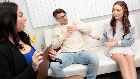 Big Titted Doctor Lily Lane Helps Busty Step Daughter JC Wilds Bond With Her Step Dad