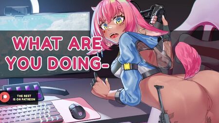 Backseat sex with your gamer girlfriend while she is streaming