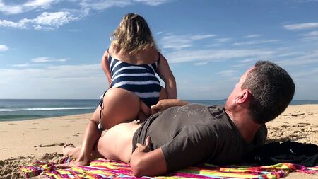 Compilation of Public Sex on the Beach