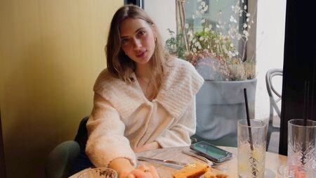 Romantic dinner ended up with amazing fuck