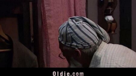 Grandfather spanked his granddaughter